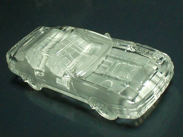トヨタ スープラ （A70型） クリスタルガラス 置物