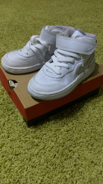 ブラック（黒）系 Nike AIR FORCE 1(ナイキ エアフォースワン) ベビー ナイキ NIKE BABY FORCE1 ベビーフォース14cm