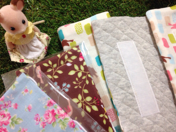 よだれカバー エルゴ 小鳥 カバー 抱っこ紐 1セット④ マスク付_2