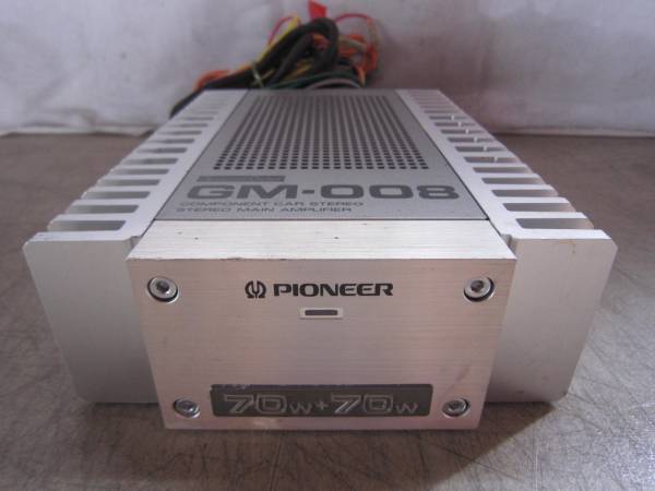 PIONEER カーステレオ/メインアンプ GM-008 パイオニア アンプ