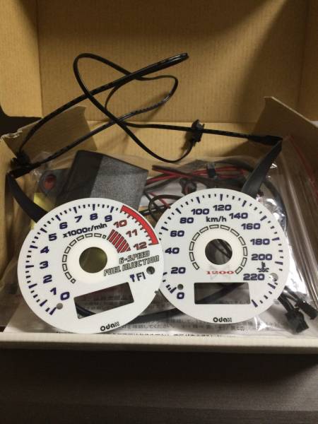 DAEG ZRX1200 (09～ )　ELメーターパネル ホワイト　ダエグ 新品