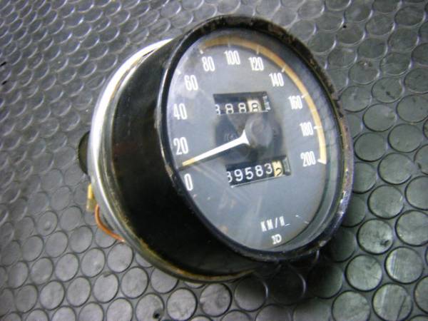 W3 スピードメーター トリップ付 (検 650RS W1S W1SA Z1 Z2