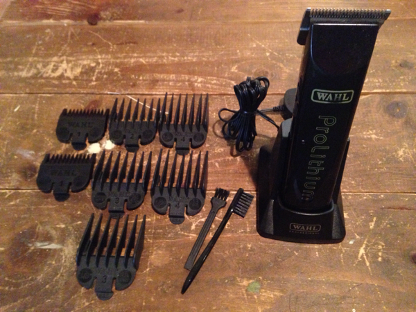 WAHL prolithium・充電器・アタッチメント セット バリカン 中古(理