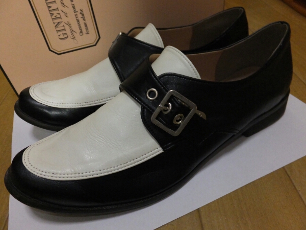 GINETTE マニッシュシューズ 靴 ローファー L 24~24.5