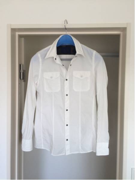 junhashimoto nano universe ミリタリーメモリーカラーシャツS