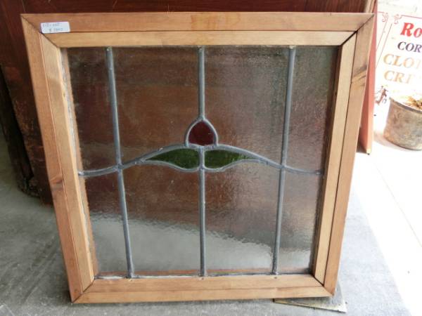 11S-665 アンティークステンドグラス/1920-1930/イギリス/英