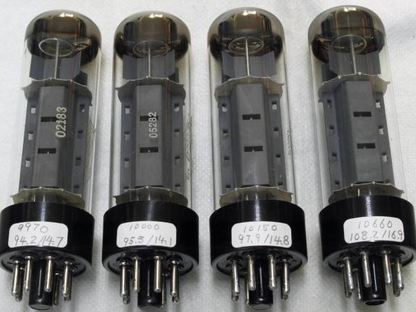 Telefunken テレフンケン EL34 6CA7 未使用検査済元箱入3本+1本