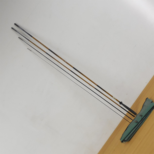 ヘラブナ　ヘラ竿　粋天弓　13尺15尺 へら竿◇SZM/スズミ 写楽 粋天弓 5本継 13尺◇竿袋付 中古品(ヘラブナ