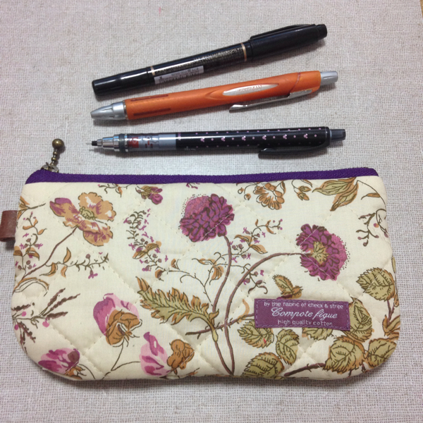 ペンケース★リバティGardenガーデン★ハンドメイドC&Sタグ筆箱_1