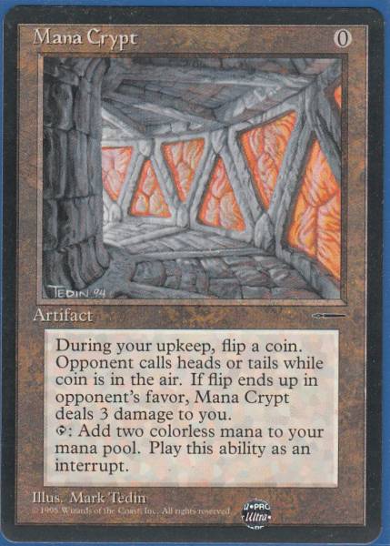 Mana Crypt　英　即決　プロモ