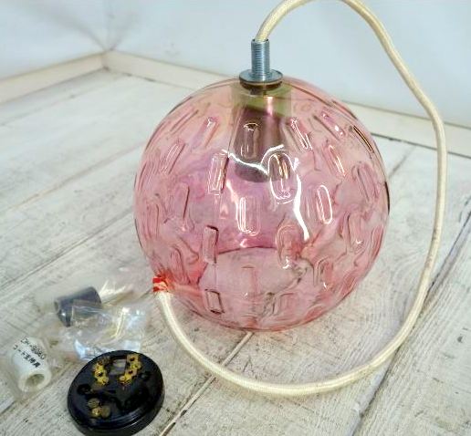 E101 TOSIBA/東芝 ペンダントライト IP-6145 クリスタルガラス