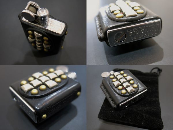 CALEE/マーベラス/スタッズ/オイルライター/本革 公式 年代物✴︎希少