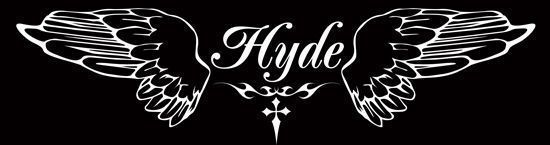 VAMPS 直筆サイン入りステッカー　ラルク　HYDE ☆HYDE☆タトゥー風カーステッカー車/hyde/ラルク/VAMPSシール(文字