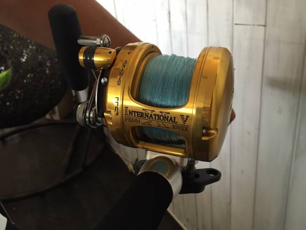 PENN☆30ポンド☆トローリング☆カジキマグロリールロッドセット(船竿 