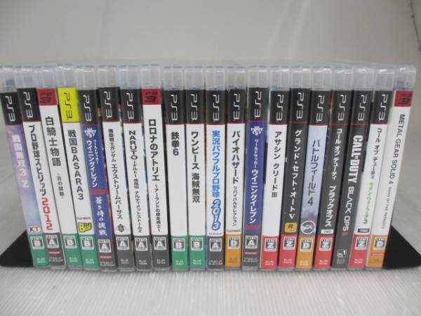 1円～★PS3 ジャンクソフトまとめ売り 180本セット ※ジャンク・現状渡し※ (9628) PS3 ソフト まとめ売り など セット 約223点