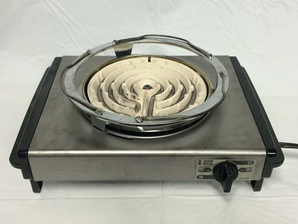 電気コンロ100v-600w まとも