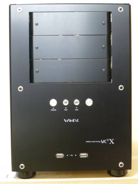 星野金属工業 Mini-ITX アルミケース WiNDy Cube Energy MC3X(ケース
