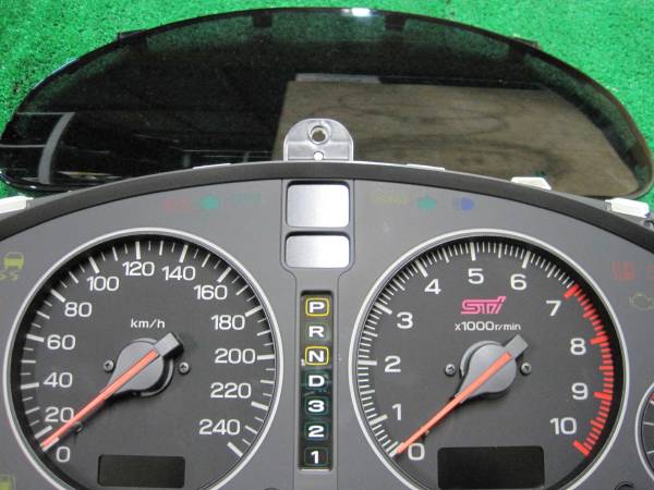 BH5/BE5レガシィ STi 240km/hメーター(計器、追加メーター本体)｜売買