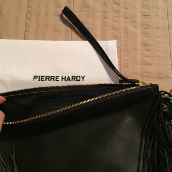 ピエールアルディ フリンジクラッチバッグ ドゥロワー 村上沙織