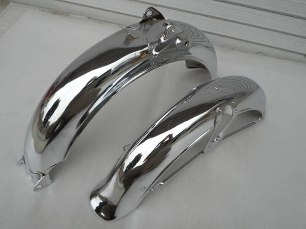 CD50 CD90 ベンリィ ホンダ純正オプション メッキフェンダー前後