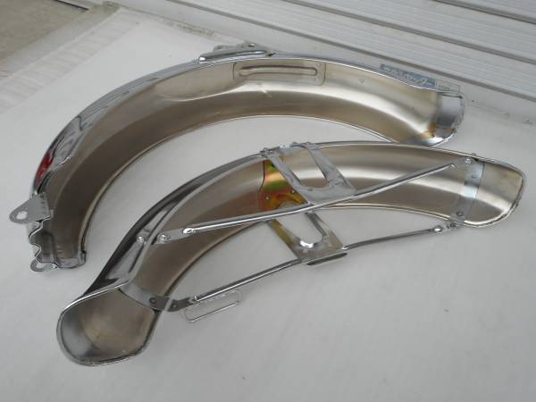 CD50 CD90 ベンリィ ホンダ純正オプション メッキフェンダー前後 