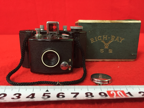 三脚付RICH-RAY フィルムカメラ リッチレイ レトロカメラ 豆カメラ