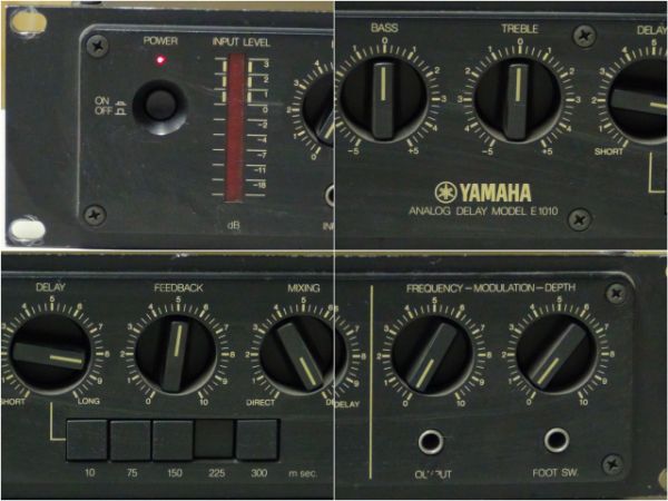 YAMAHA E1010 アナログディレイ 中古動作品 希少(リバーブ)｜売買され 