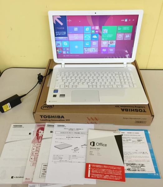 展示品 ★ 東芝 dynabook EX/35MW PTEX-35MSVW OFFICE 15.6型