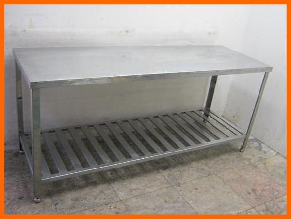15E0929Z●業務用ステンレス作業台●1800x600x800○厨房中古