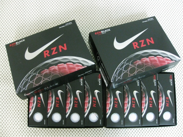 ●100円スタート●NIKE●ナイキ●RZN BLACKボール●2DZセット