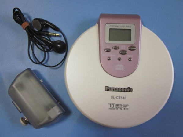 Panasonic SL-CT540 ポータブルCDプレーヤー 美品 Panasonic SL-CT540