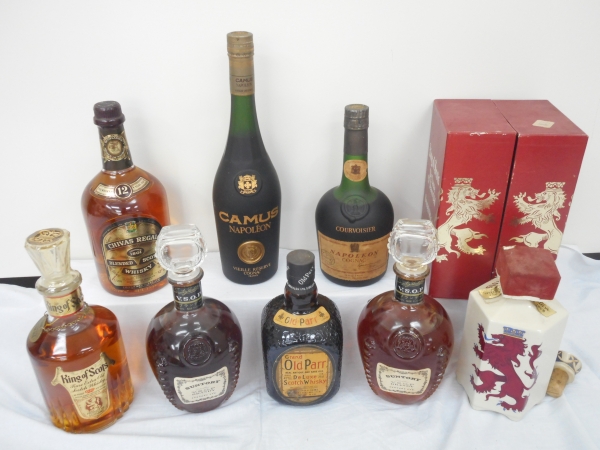 カミュ シーバス 他 ブランデー 8本 セット 未開栓6鹿75
