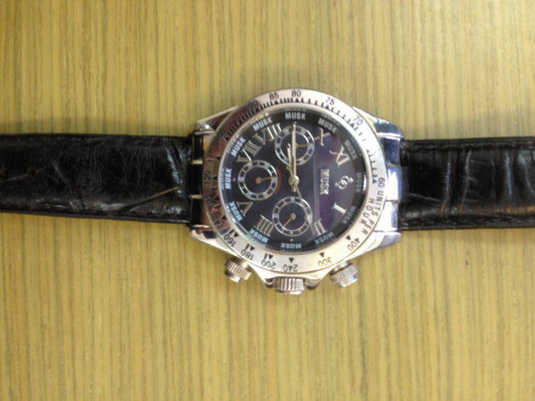 ムスククロノグラフ、美中古品。_1