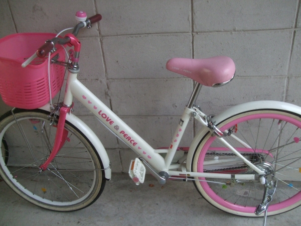 ☆LOVE＆PEACE 子供用自転車22インチ！(22インチ～)｜売買 