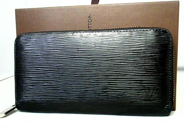 2962本物★ルイヴィトン★黒エピ★ジッピーウォレット