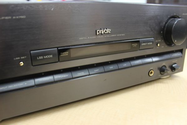 PIONEER A-X750 private ステレオアンプ ジャンク扱い(パイオニア