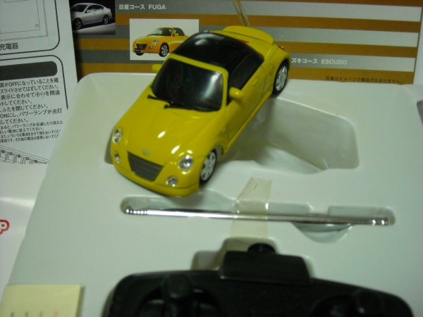 ポッカ 1/35 ラジコン ダイハツ コペン/東京モーターショー(乗用車