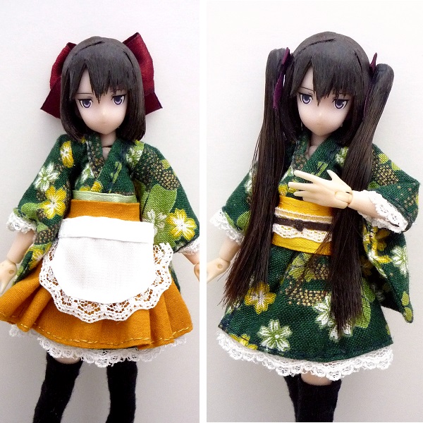 武装神姫 服〓ジールベルン＆オールベルン 兼用ウィッグ２way〓