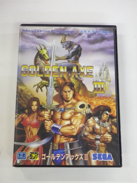 12160■ 箱.説明書付 MD ゴールデンアックスⅢ 3