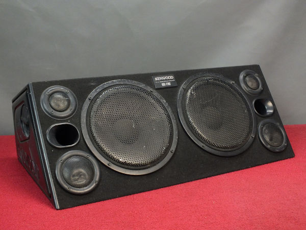 KENWOOD 据置スピーカー 2個セット ○KENWOOD KSC-7702 カースピーカー○現状品○(据置、ボックスタイプ