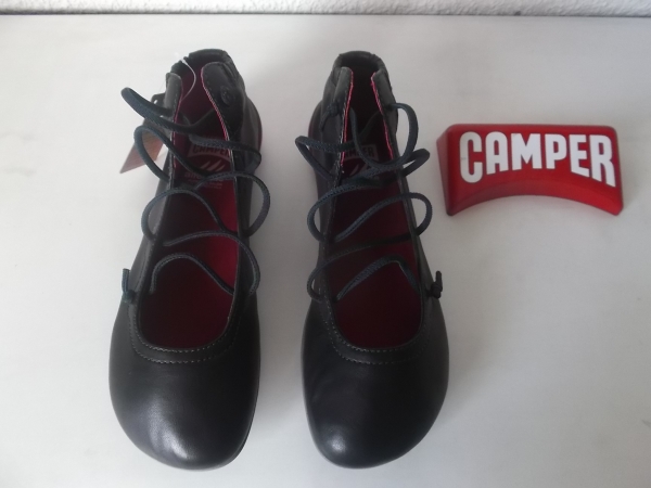 〓SALE 国内送無 カンペール 36 ペウ PEU CIRCUIT ハイカット 黒 即決 No105 岐★