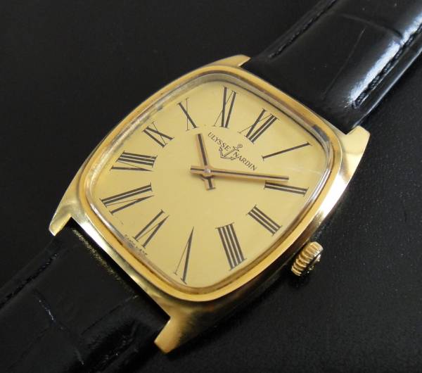 UlysseNardin ユリスナルダン 手巻 メンズ OH済 本物 税なし