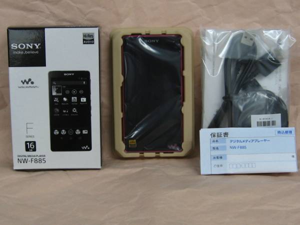 SONYウォークマンNW-F885 (ピンク 16GB) ソニー 家電、AV、カメラ