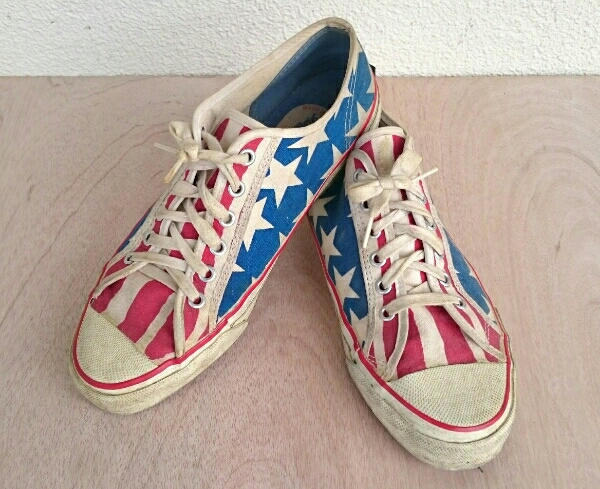 USA 71/2 ビンテージスニーカー(チャックテイラー当て布70's) 