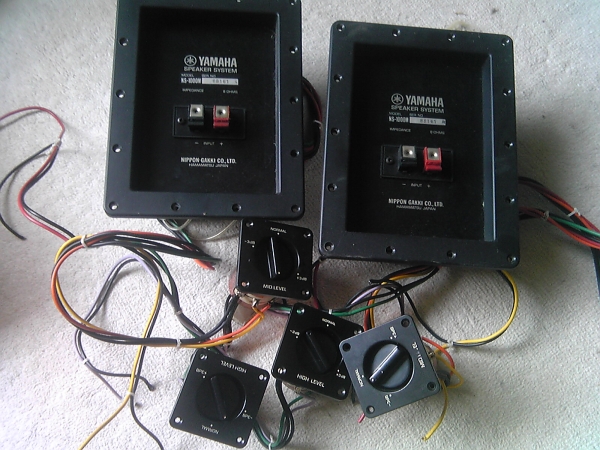 NS-1000Mのネットワーク＋アッテネーターペア