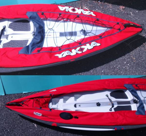 m685 カヤック Bicスポーツ YAKKA120 折り畳み式 ジャンク扱 