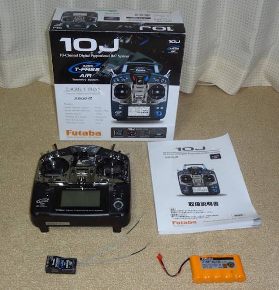 Futaba T10J 送信機 【初心者向け】Futaba T10J（プロポ 送信機）とWSC