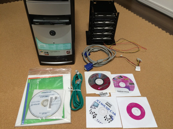 j6448カスタマイズ＆PCパーツ多数付属