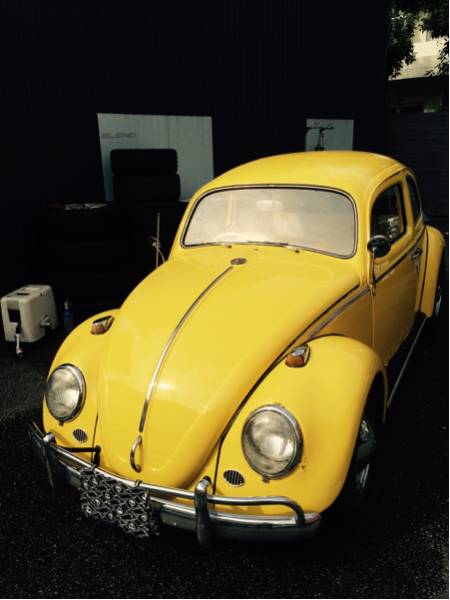 レストアベース 65年式 実動 1600cc 12V換装 vw 空冷 ビートル
