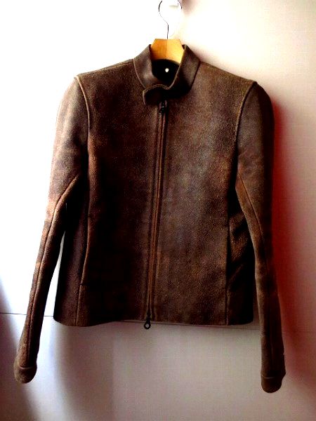 wjk　デストロイ加工レザージャケット